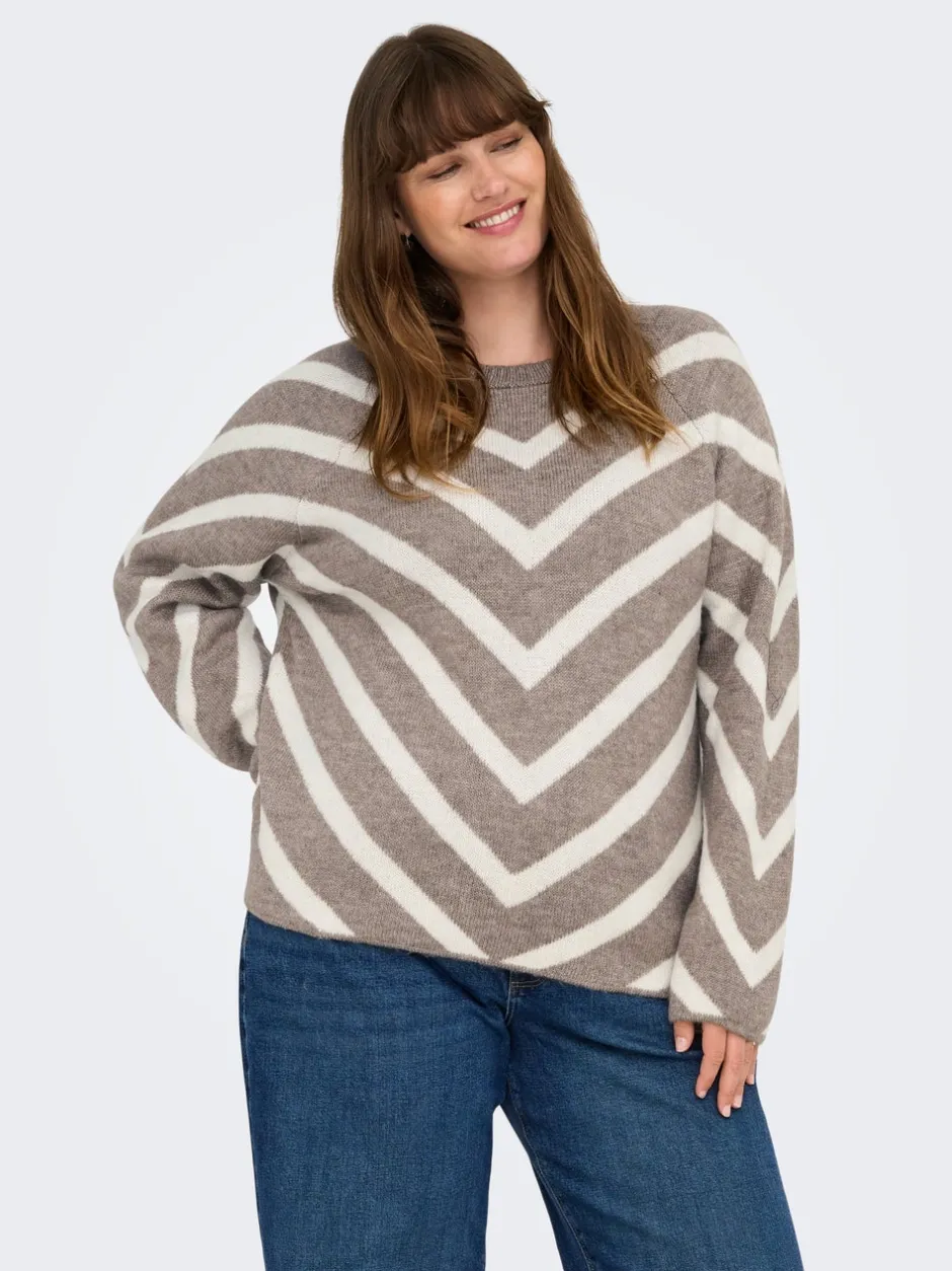 Online CARELIZA Striktrøje Dame Strik & Cardigans