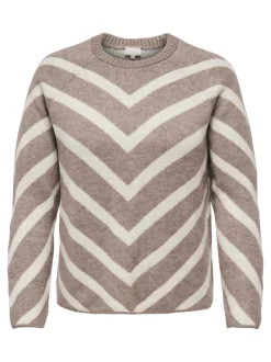 Online CARELIZA Striktrøje Dame Strik & Cardigans