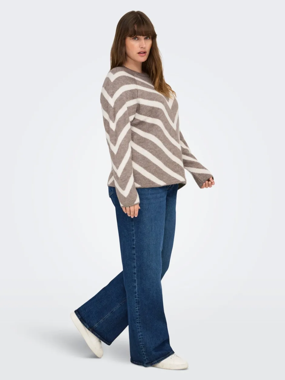 Online CARELIZA Striktrøje Dame Strik & Cardigans