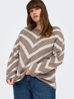 Online CARELIZA Striktrøje Dame Strik & Cardigans
