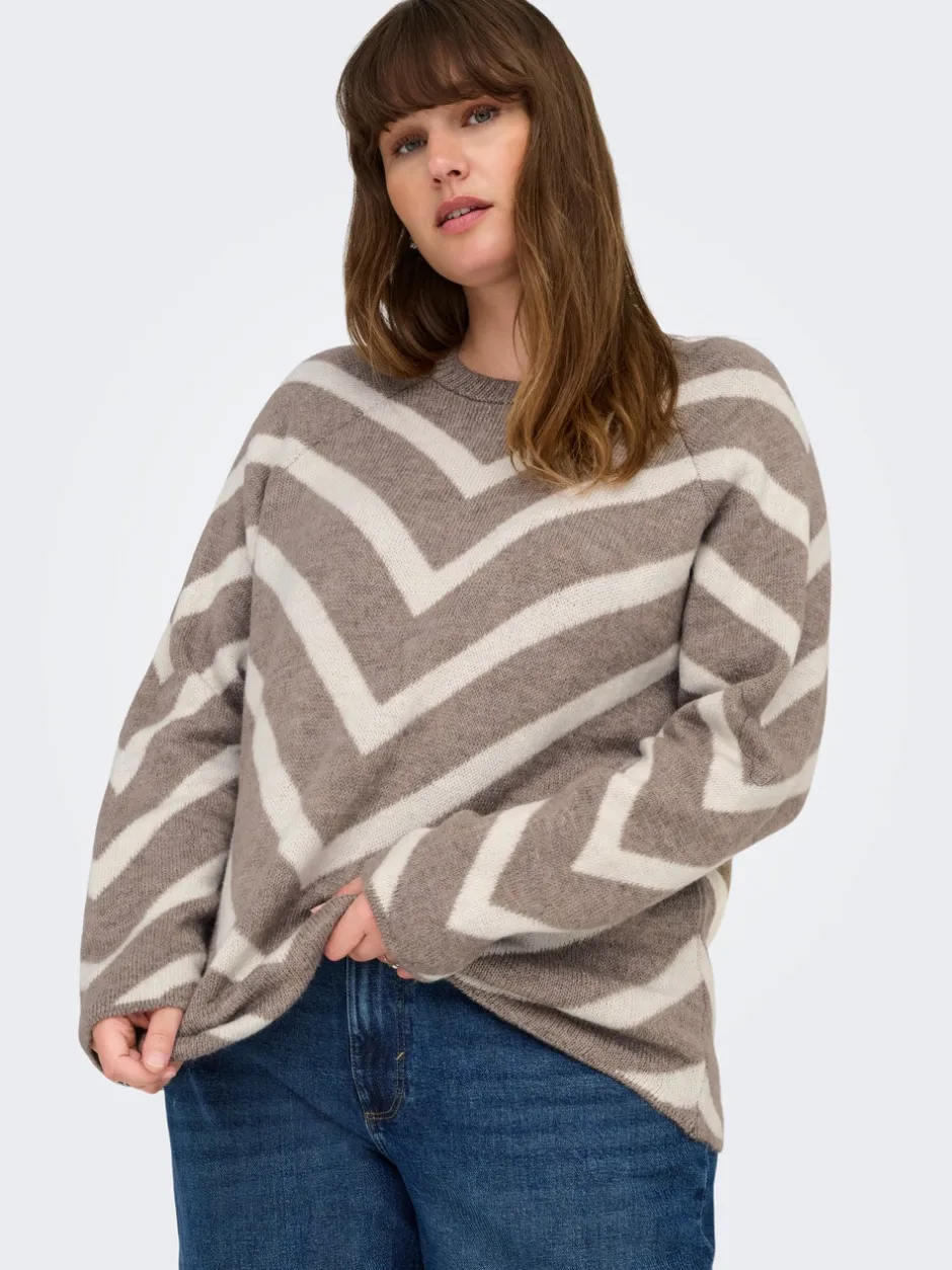 Online CARELIZA Striktrøje Dame Strik & Cardigans