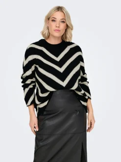 Hot CARELIZA Striktrøje Dame Strik & Cardigans