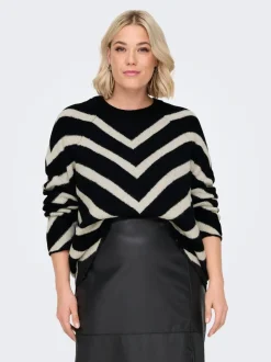 Hot CARELIZA Striktrøje Dame Strik & Cardigans