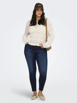 Discount -CARELKE Striktrøje Dame Strik & Cardigans