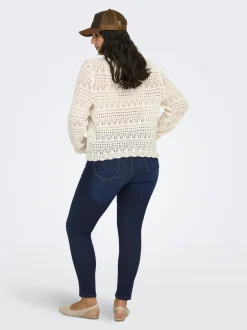 Discount -CARELKE Striktrøje Dame Strik & Cardigans