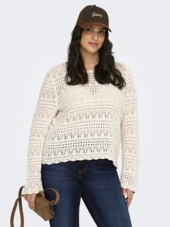 Discount -CARELKE Striktrøje Dame Strik & Cardigans