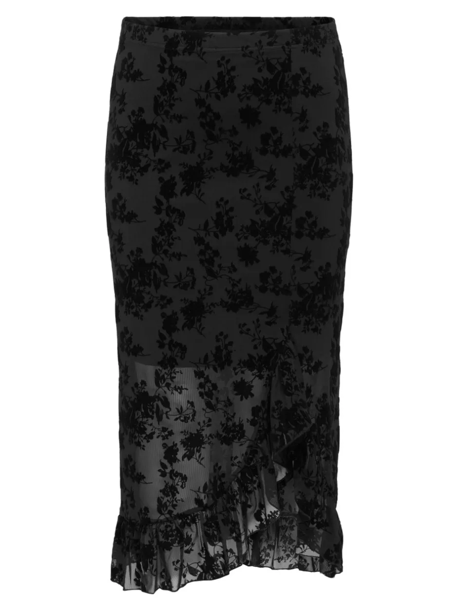 Discount CARELODIE Nederdel Midinederdel Dame Nederdele