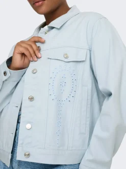 CARELSA Denimjakke Dame Jakker Og Frakker|Double Denim