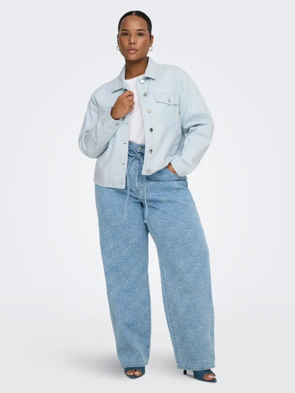 CARELSA Denimjakke Dame Jakker Og Frakker|Double Denim