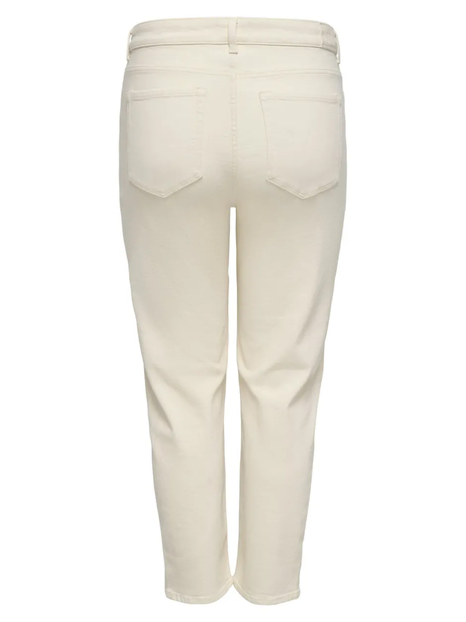 Discount CAREMILY Høj talje Straight fit Jeans Dame Jeans|Jeans