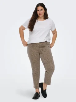 Best CAREMILY Høj talje Straight fit Ankellængde Jeans Dame Jeans|Jeans