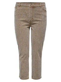 Best CAREMILY Høj talje Straight fit Ankellængde Jeans Dame Jeans|Jeans