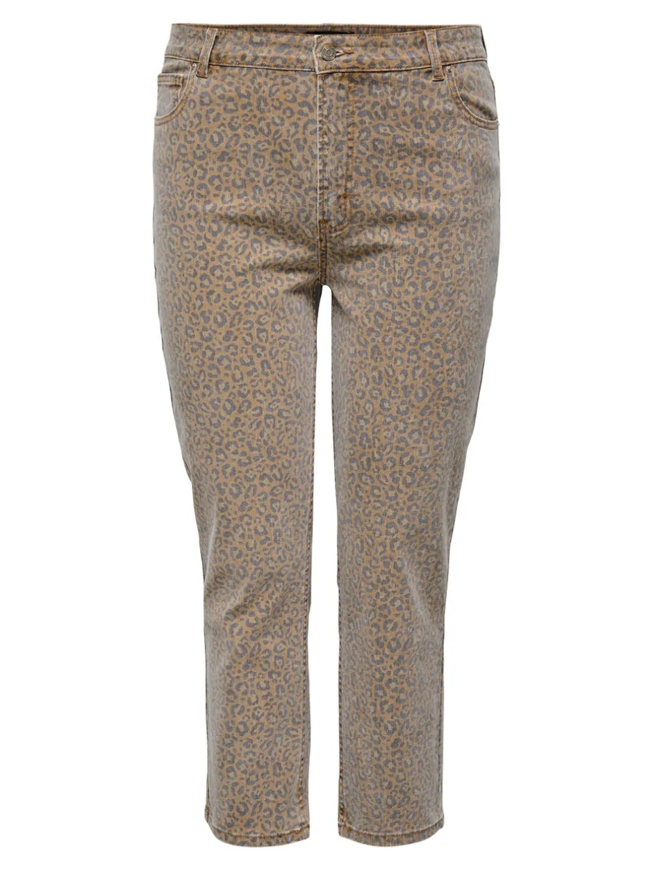 Best CAREMILY Høj talje Straight fit Ankellængde Jeans Dame Jeans|Jeans