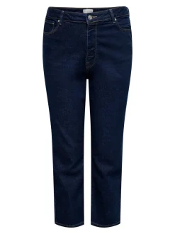 CAREMILY Høj talje Straight fit Ankellængde Jeans Dame Jeans|Jeans