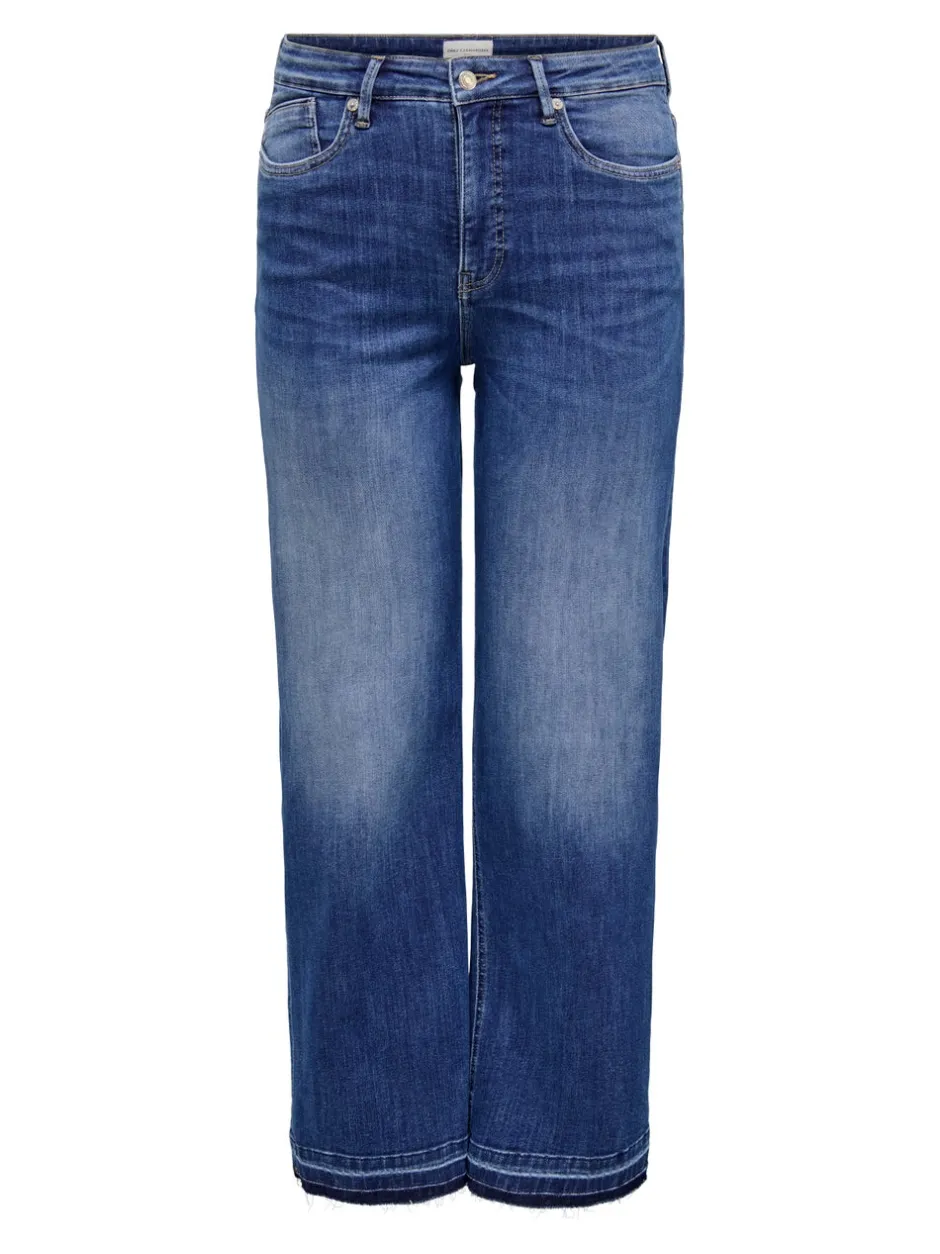 Sale CAREMMY Høj talje Wide leg fit Jeans Dame Jeans|Jeans