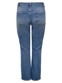New CAREVERLY Mellemhøj talje Bootcut fit Jeans Dame Jeans|Jeans