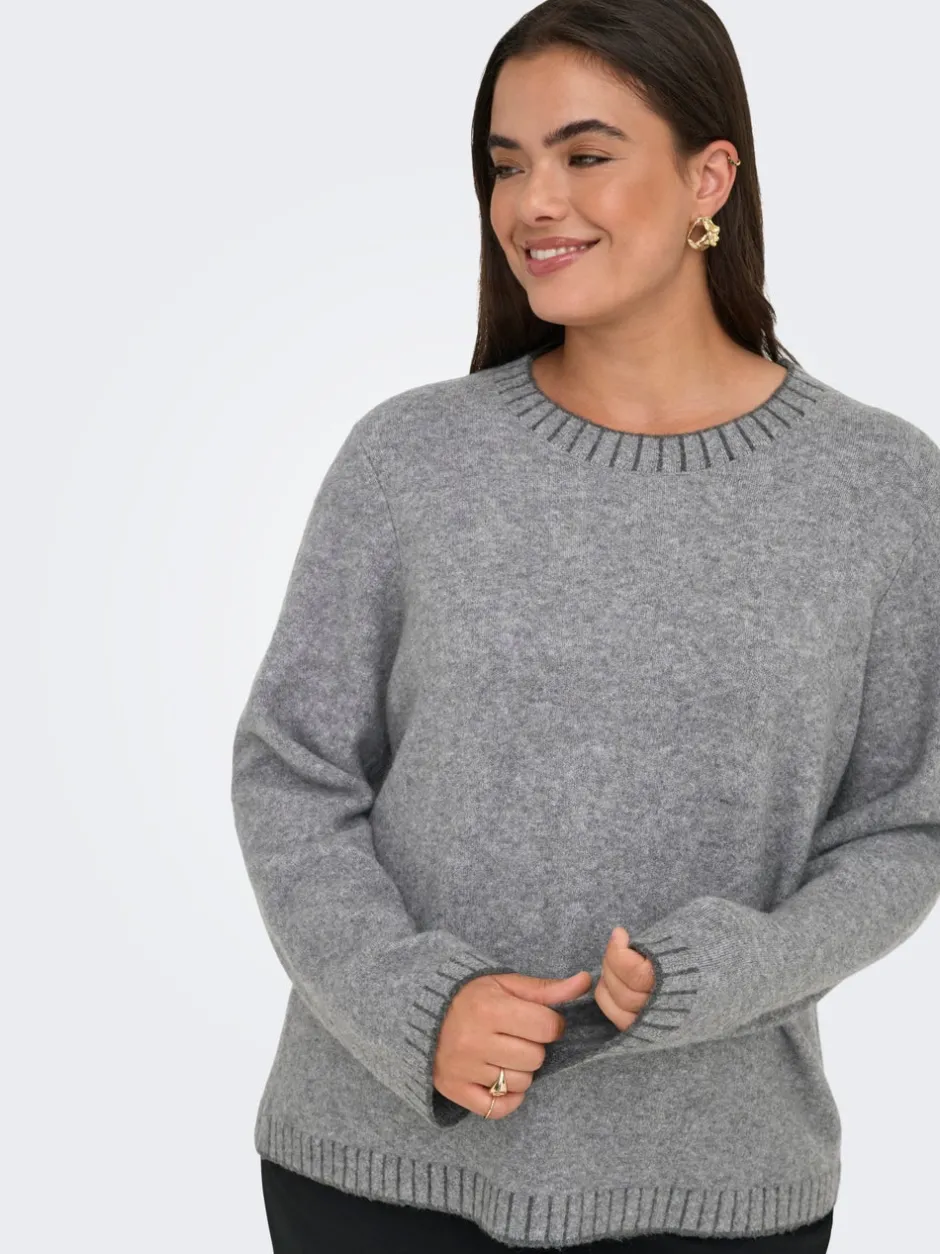 Clearance CARFINA Striktrøje Dame Strik & Cardigans