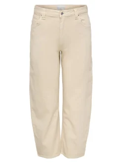 Clearance CARFRANKIE Høj talje Barrel fit Ankellængde Jeans Dame Jeans|Jeans
