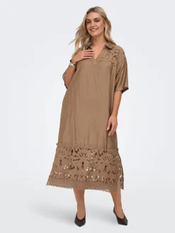 Discount CARGELINA Midikjole Dame Kjoler