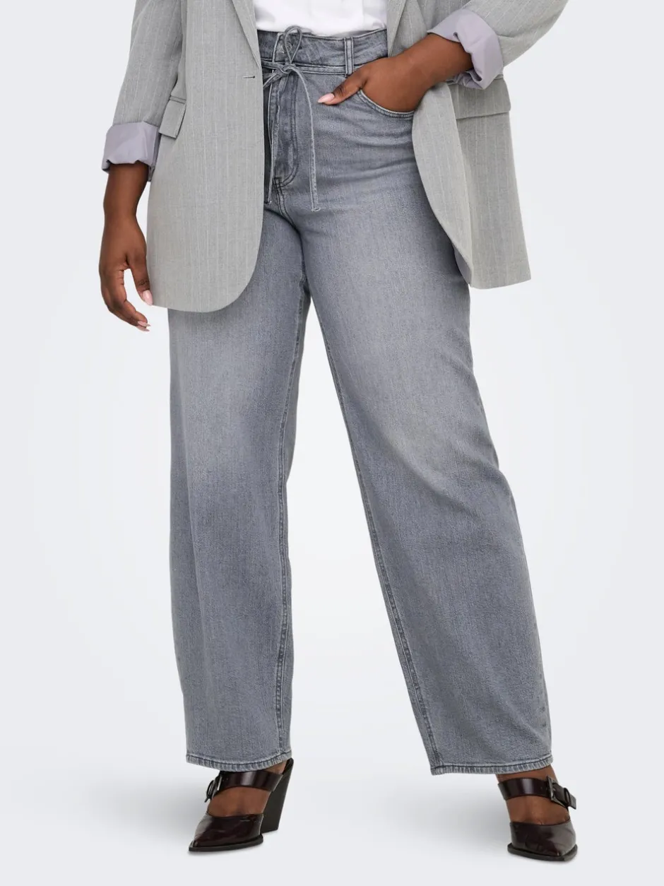 Outlet CARGIANNA Mellemhøj talje Balloon fit Jeans Dame Jeans|Jeans