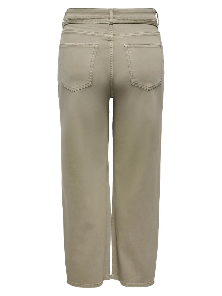 New CARGIANNA Mellemhøj talje Straight fit Jeans Dame Jeans|Jeans