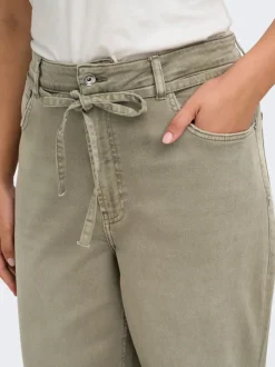 New CARGIANNA Mellemhøj talje Straight fit Jeans Dame Jeans|Jeans