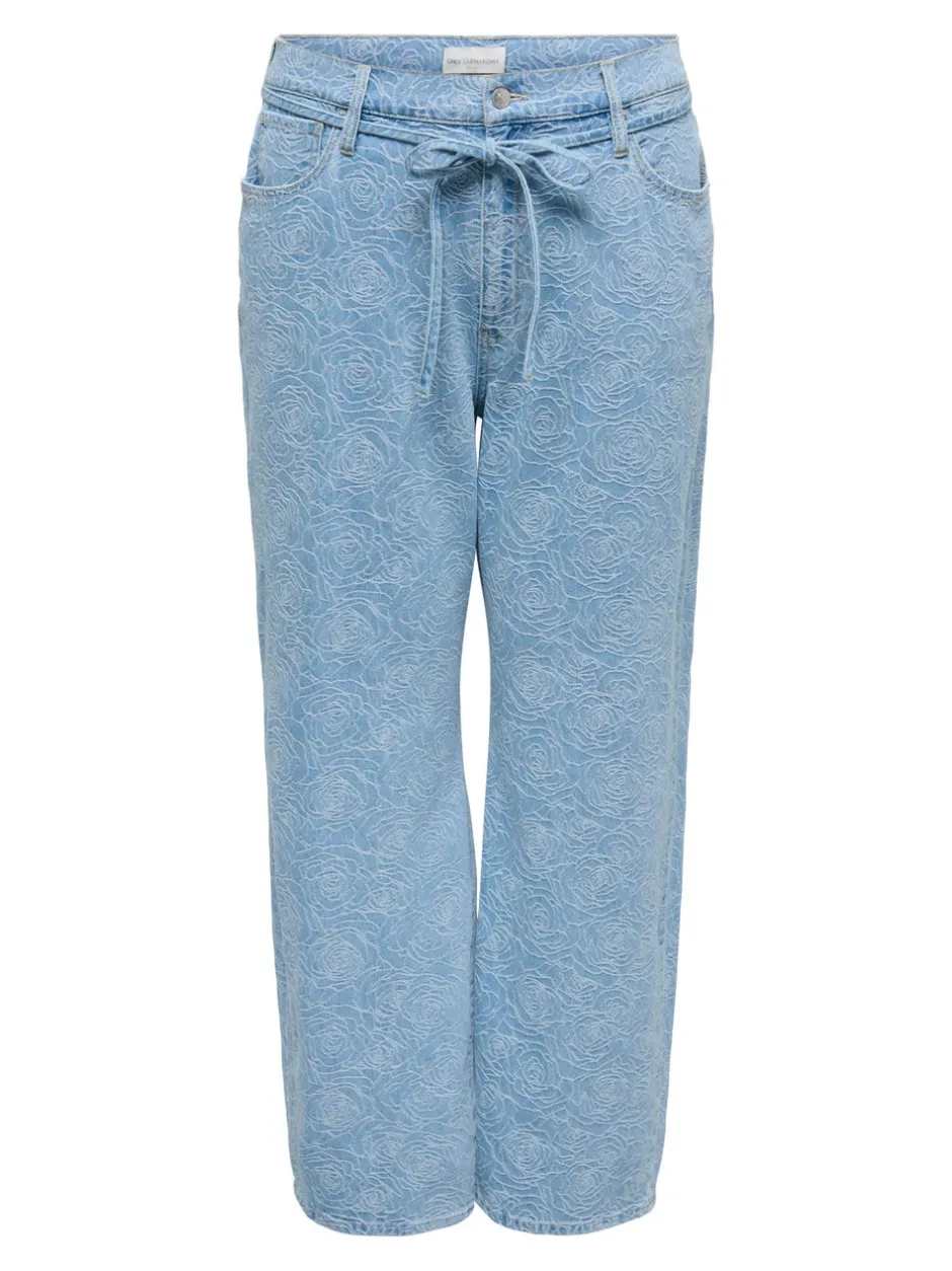 Discount CARGIANNA Mellemhøj talje Straight fit Jeans Dame Jeans|Jeans