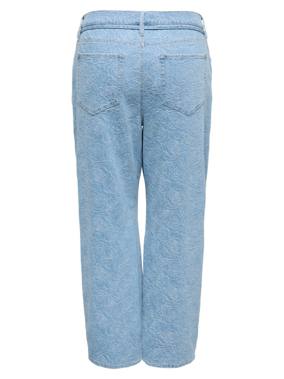 Discount CARGIANNA Mellemhøj talje Straight fit Jeans Dame Jeans|Jeans