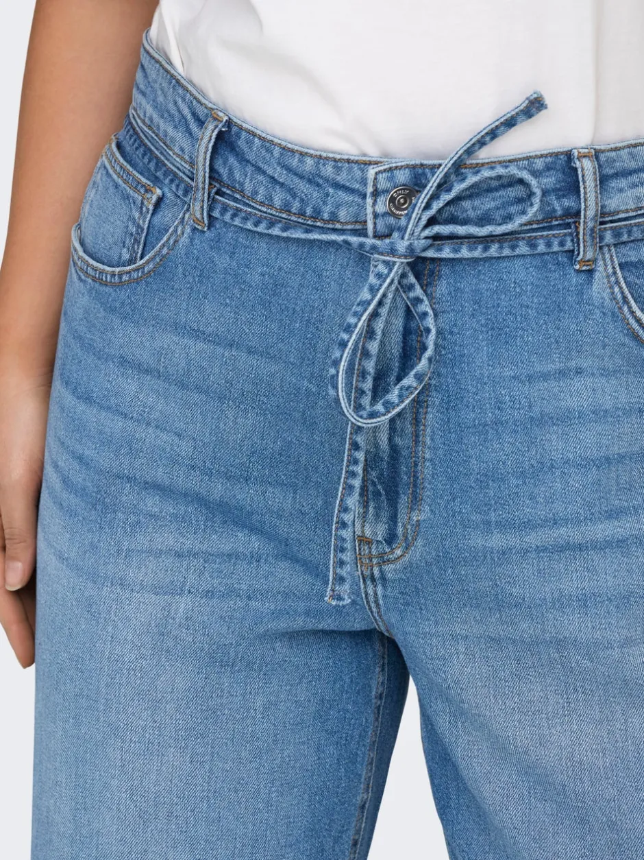 Outlet CARGIANNA Mellemhøj talje Balloon fit Jeans Dame Jeans|Jeans