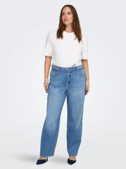 Outlet CARGIANNA Mellemhøj talje Balloon fit Jeans Dame Jeans|Jeans