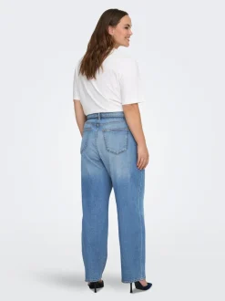 Outlet CARGIANNA Mellemhøj talje Balloon fit Jeans Dame Jeans|Jeans