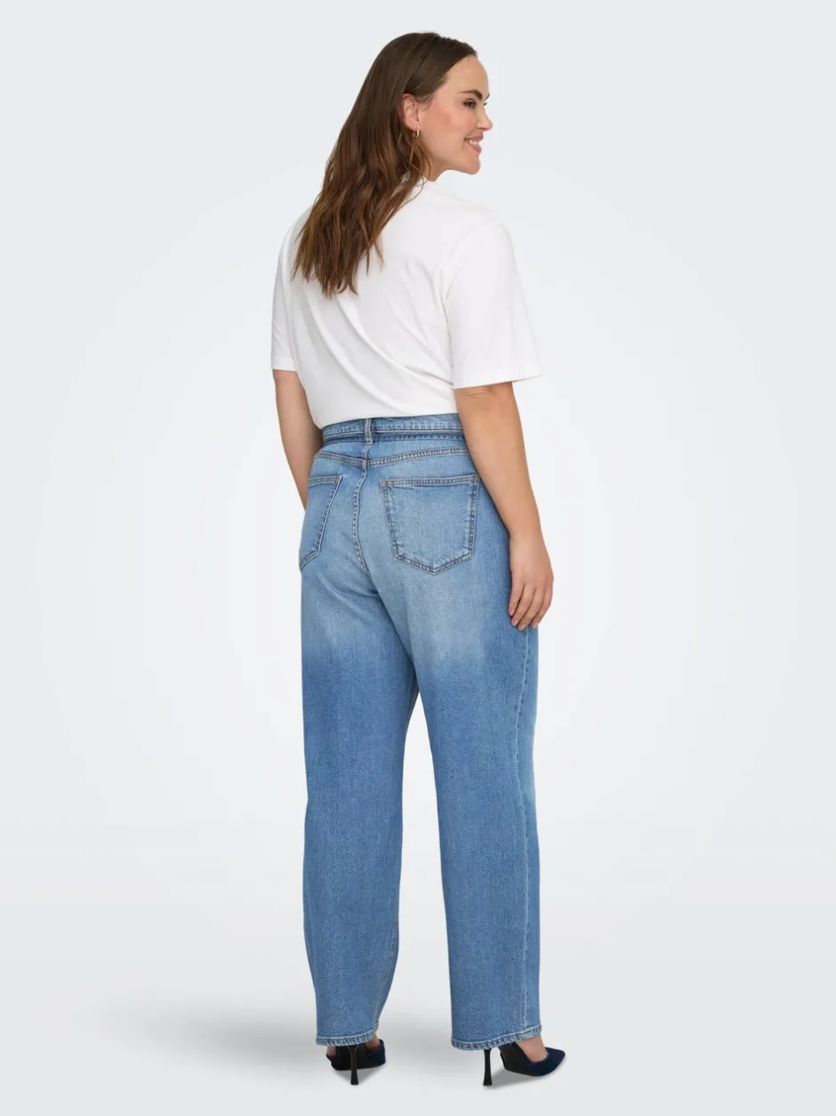 Outlet CARGIANNA Mellemhøj talje Balloon fit Jeans Dame Jeans|Jeans