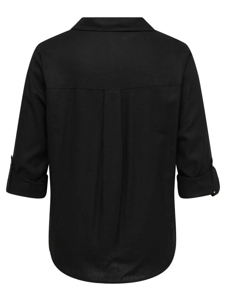 New CARGOA Hør Skjorte Dame Skjorter