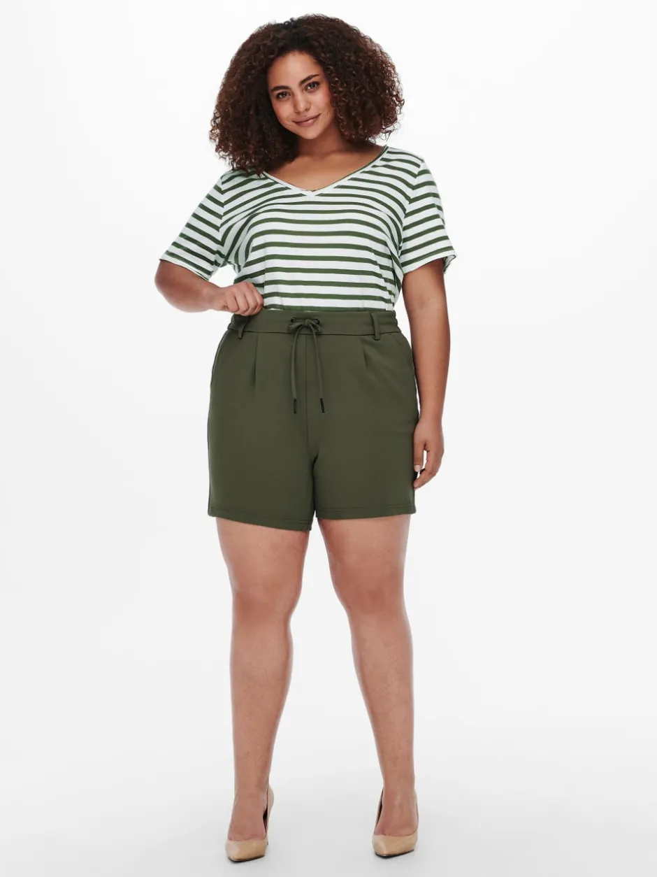 Clearance CARGOLDTRASH Regular fit Figursyede shorts Dame Shorts