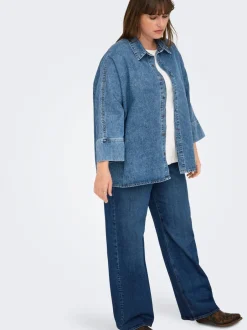 CARGRACE Denim-skjorte Dame Double Denim|Skjorter