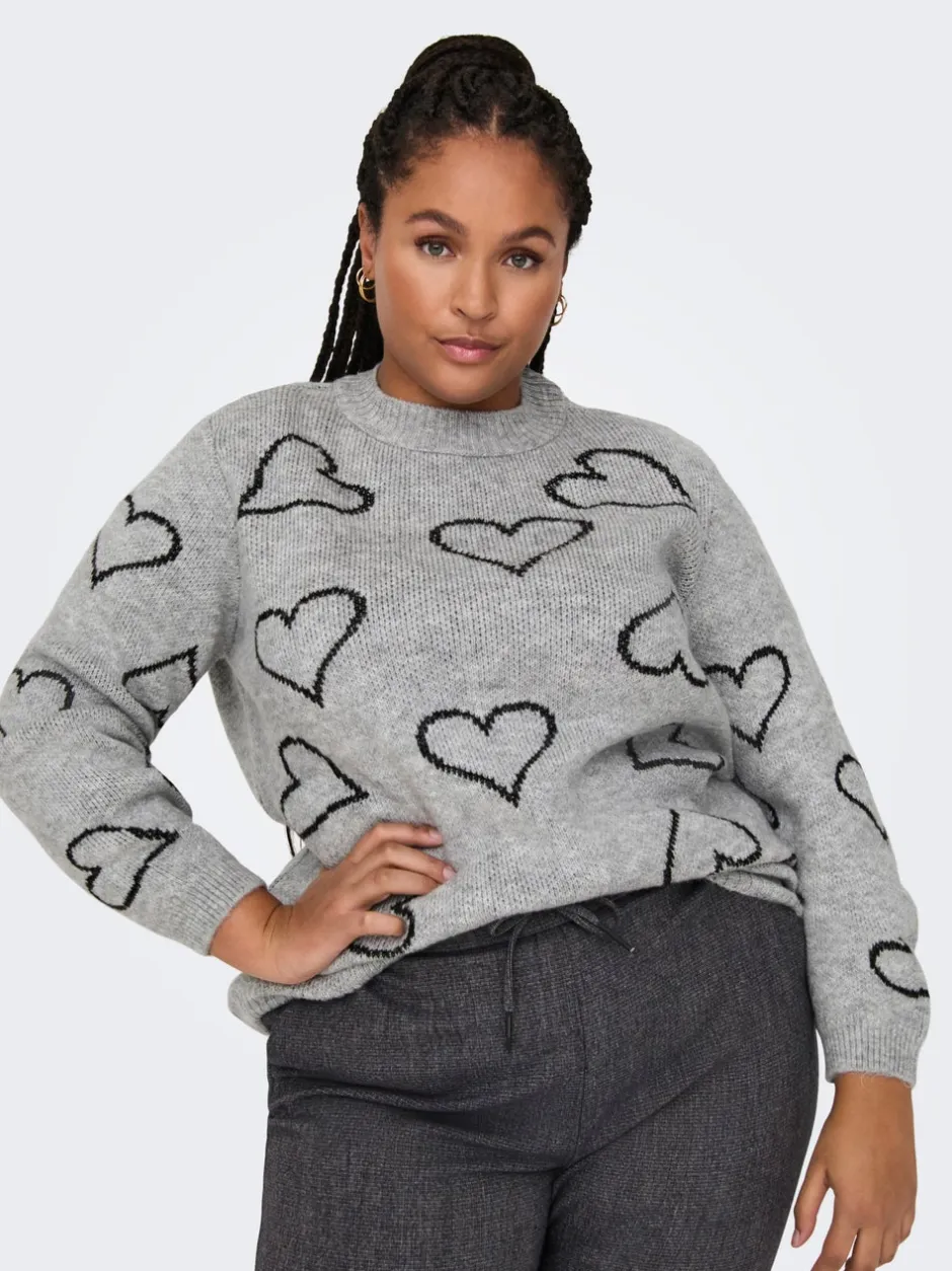 Clearance CARHAPPIE Striktrøje Dame Strik & Cardigans