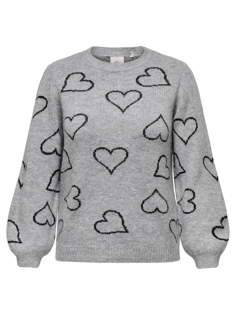 Clearance CARHAPPIE Striktrøje Dame Strik & Cardigans