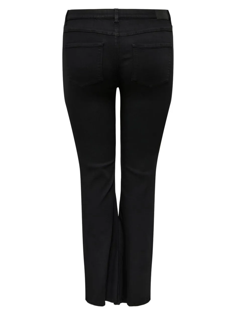 New CARHELLA Mellemhøj talje Retro flared fit Jeans Dame Jeans|Jeans