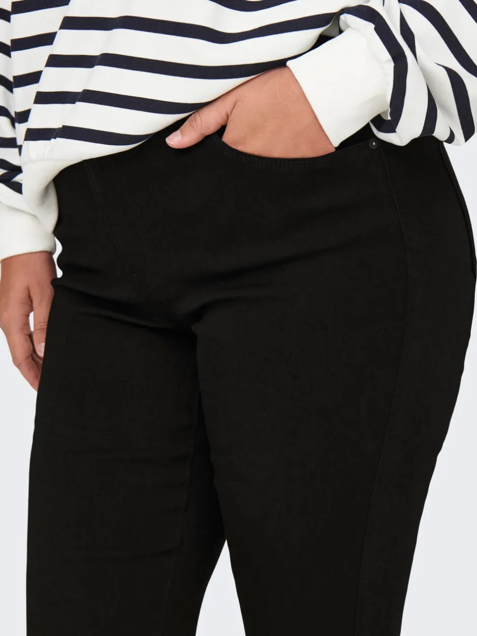 New CARHELLA Mellemhøj talje Retro flared fit Jeans Dame Jeans|Jeans