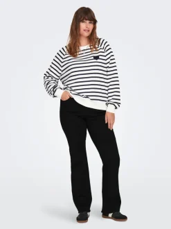 New CARHELLA Mellemhøj talje Retro flared fit Jeans Dame Jeans|Jeans