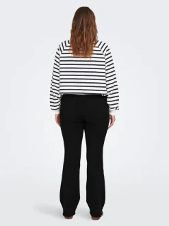 New CARHELLA Mellemhøj talje Retro flared fit Jeans Dame Jeans|Jeans
