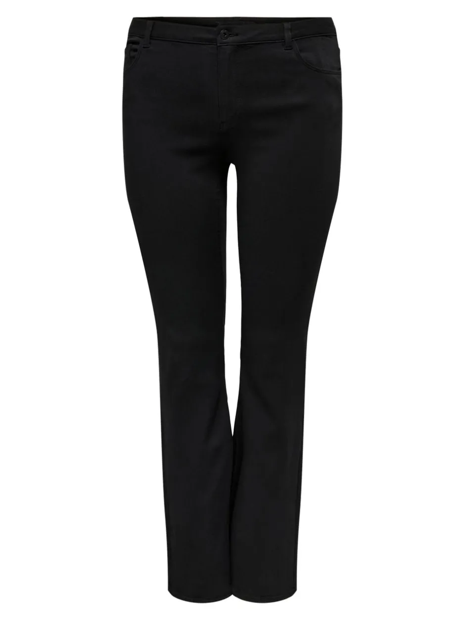 New CARHELLA Mellemhøj talje Retro flared fit Jeans Dame Jeans|Jeans