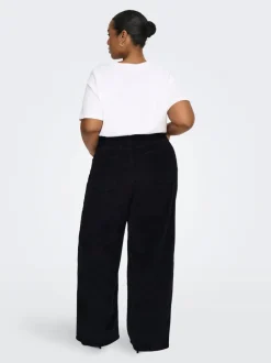 Discount CARHOPE Wide leg fit Bukser i wide fit Dame Bukser