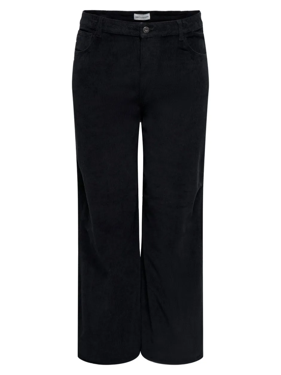 Discount CARHOPE Wide leg fit Bukser i wide fit Dame Bukser
