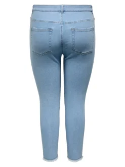 -CARHUSH Mellemhøj talje Skinny fit Ankellængde Jeans Dame Jeans|Jeans