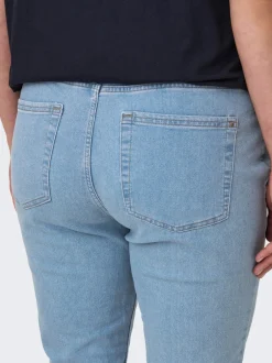 -CARHUSH Mellemhøj talje Skinny fit Ankellængde Jeans Dame Jeans|Jeans