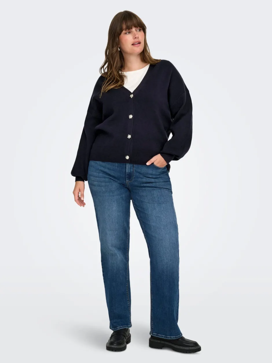 Outlet CARIBI Cardigan Dame Strik & Cardigans