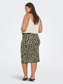 Best CARIBI Striknederdel Midinederdel Dame Nederdele