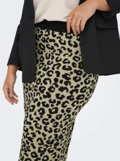 Best CARIBI Striknederdel Midinederdel Dame Nederdele
