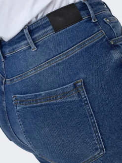 Sale CARICONIC Høj talje Skinny fit Ankellængde Jeans Dame Jeans|Jeans
